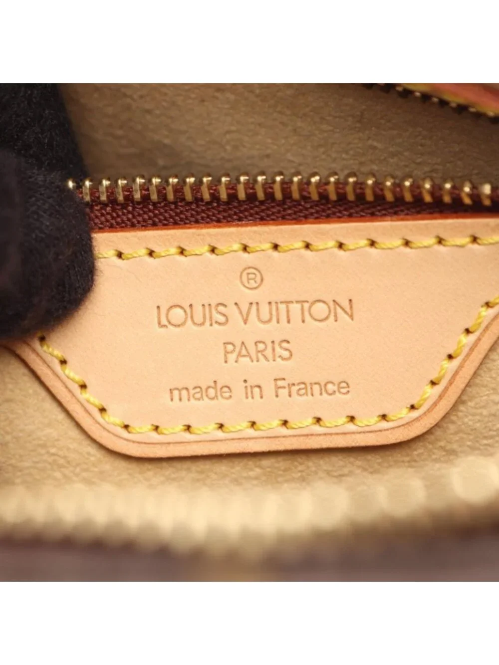 Louis Vuitton Shoulder Bag Looping MM Canvas Leather